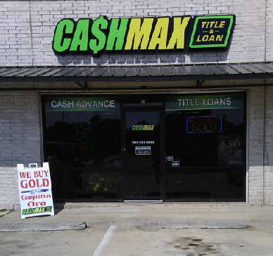 CashMax Title and Loan Paris, TX Store