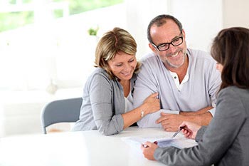 Couple With Tax Preparer